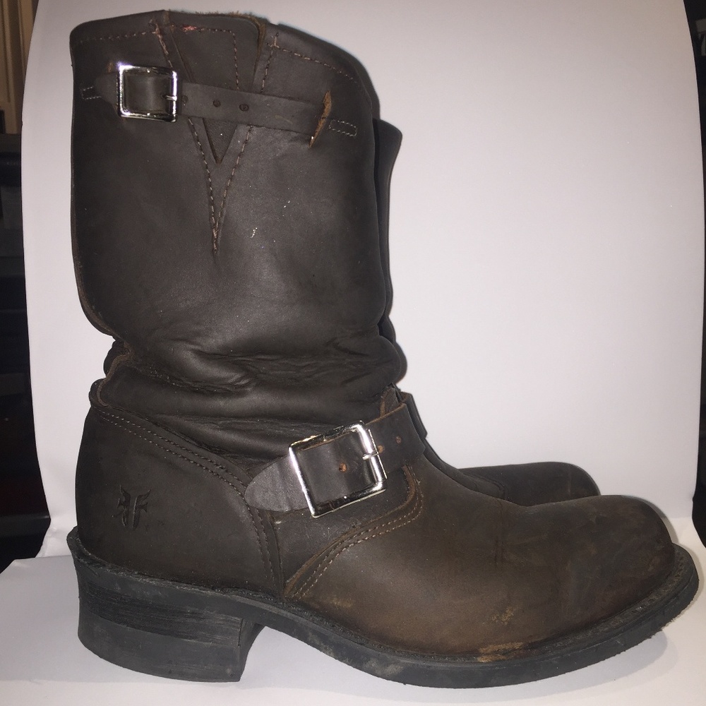Frye "Engineer" 12" Boot in color Gaucho